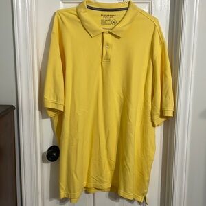 Saddlebred yellow polo- 3xlt - perfect polo